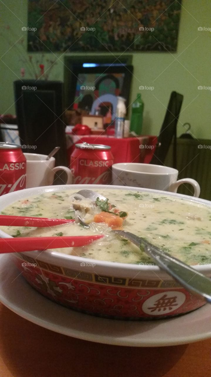 Soup, Food, Dinner, No Person, Vegetable