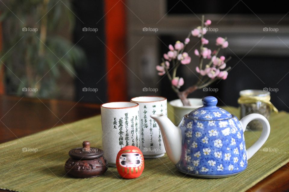 Japanese tea set