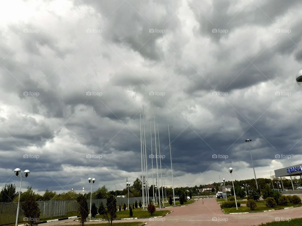 атмосфера перед дождем