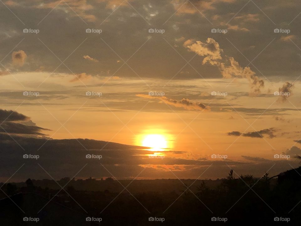 A bright and colorful Summer sunrise. A blessed way to start a new and wonderful day.