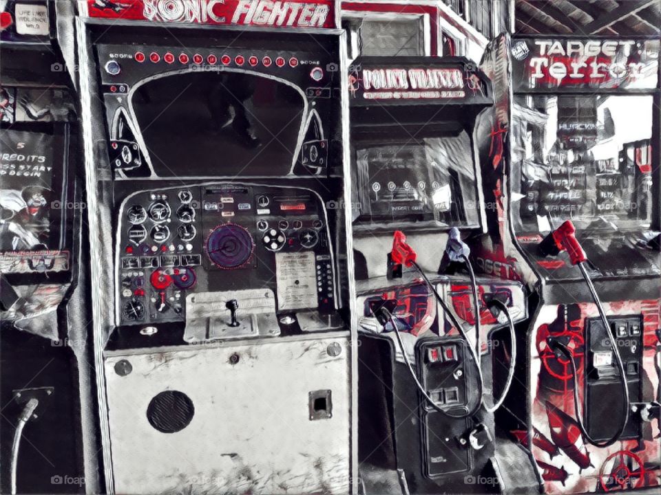 arcade machine