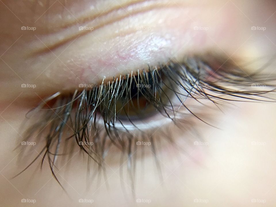 Eye close-up