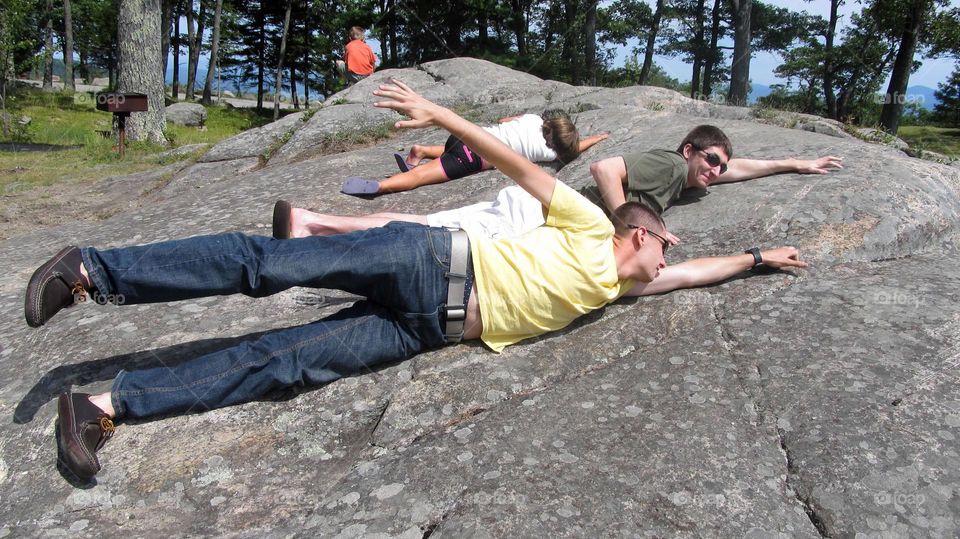 Faux Rock Climbing