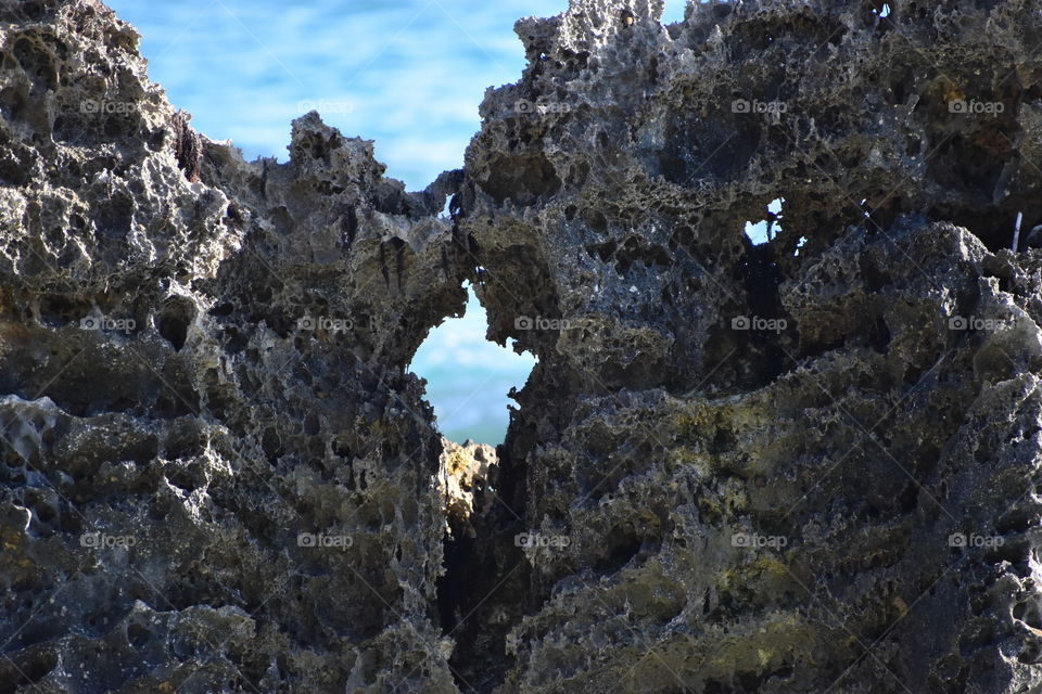 Keyhole in Coral