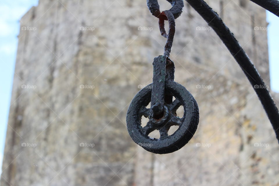 Pulley, Roller, Sheave, Well 