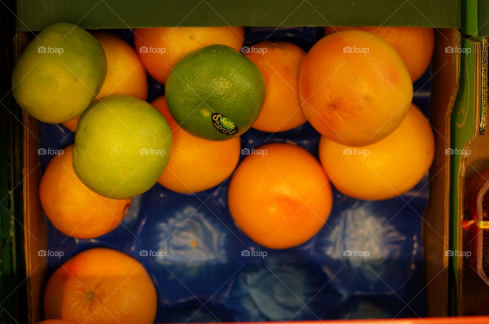 green food orange oranges by lexlebeur