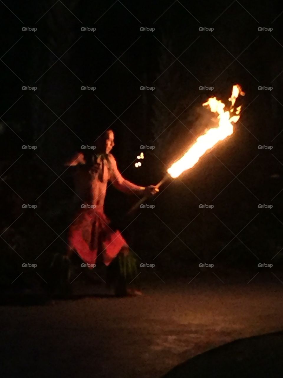 Dancer at the Polynesian Resort, Walt Disney World
