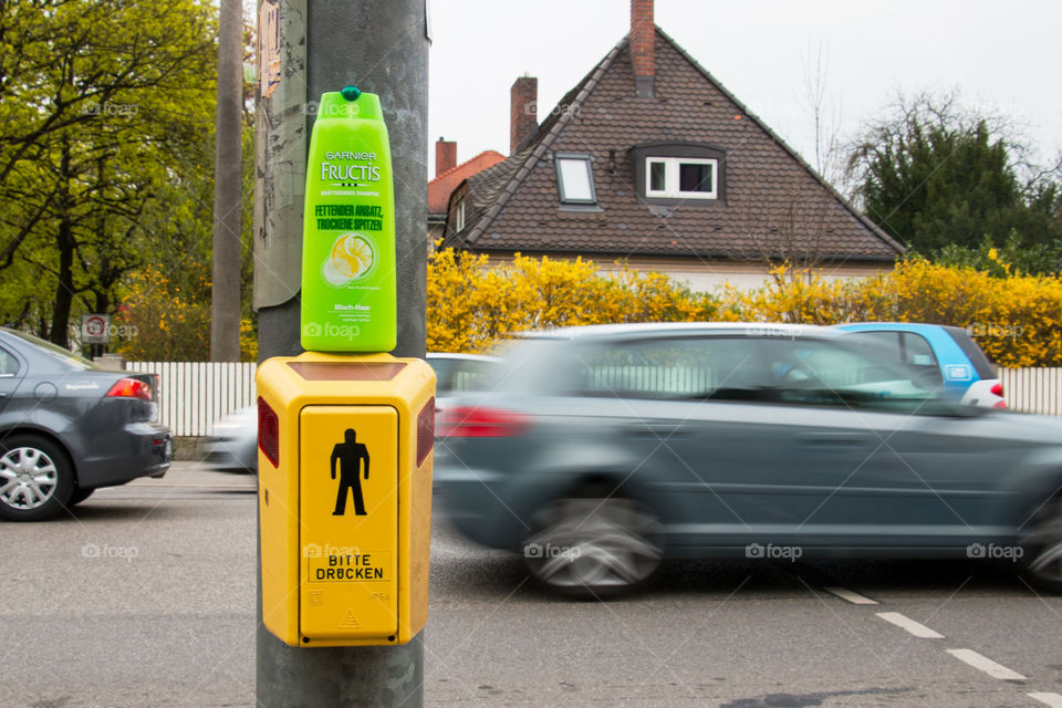 Speeding by the shampoo 