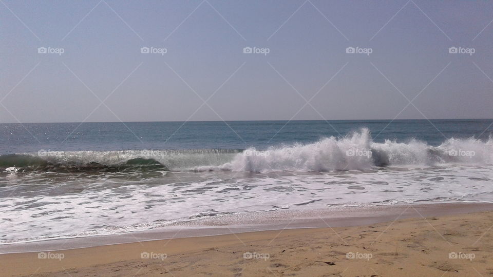 sea is like as blue sky