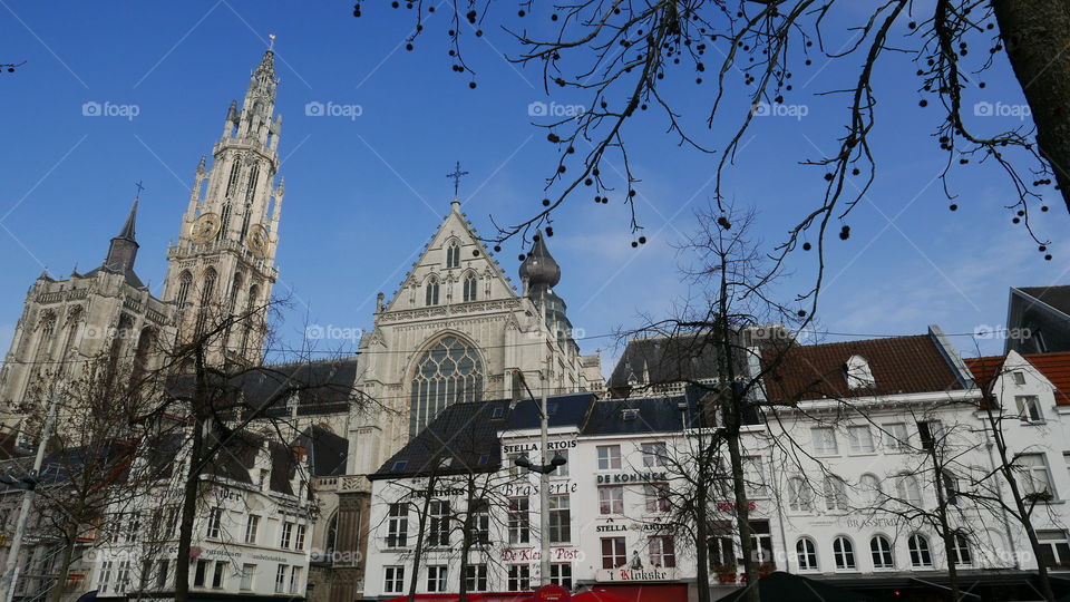 Cityscape Antwerp