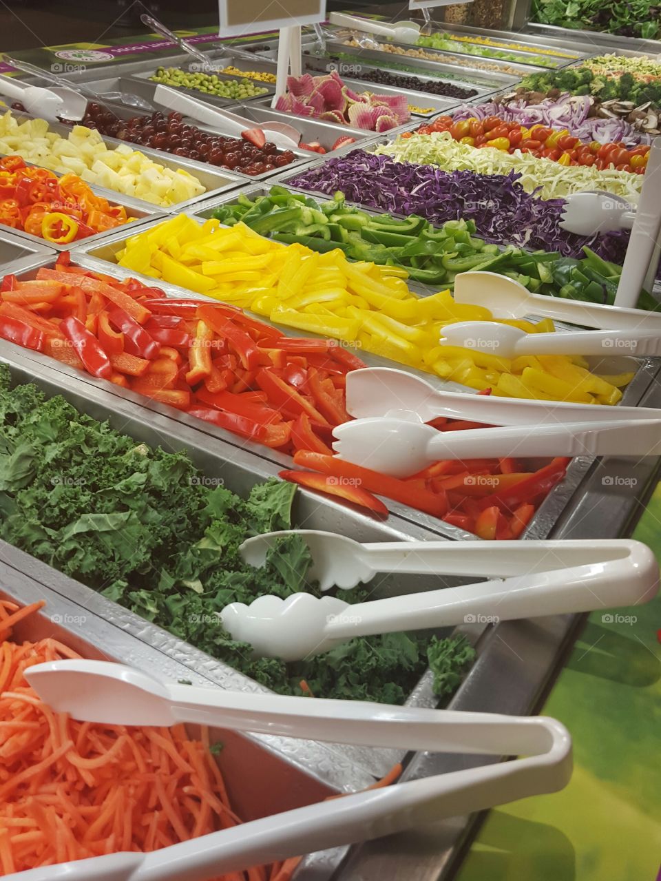 Multicolor vegetables in market for sale