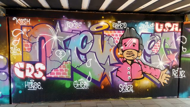 Graffiti wall colors Art colorfull