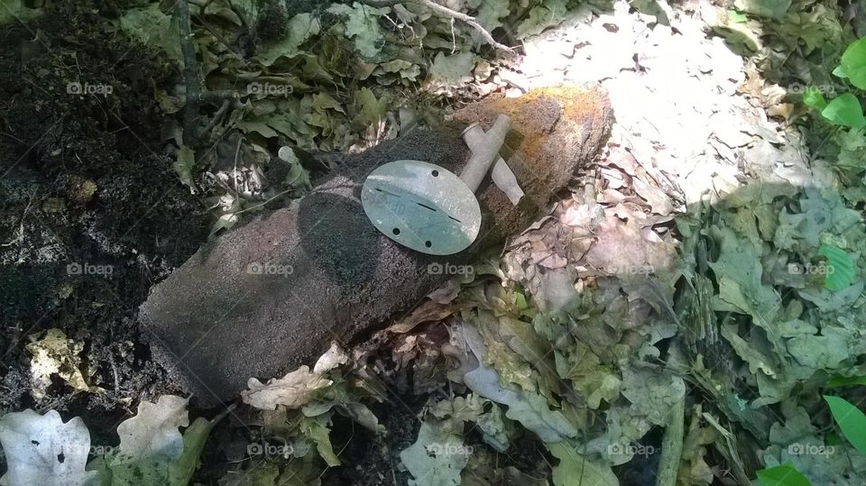 My hobby. Metal detecting, treasure hunting. Echoes of war (WW2). Dangerous finds