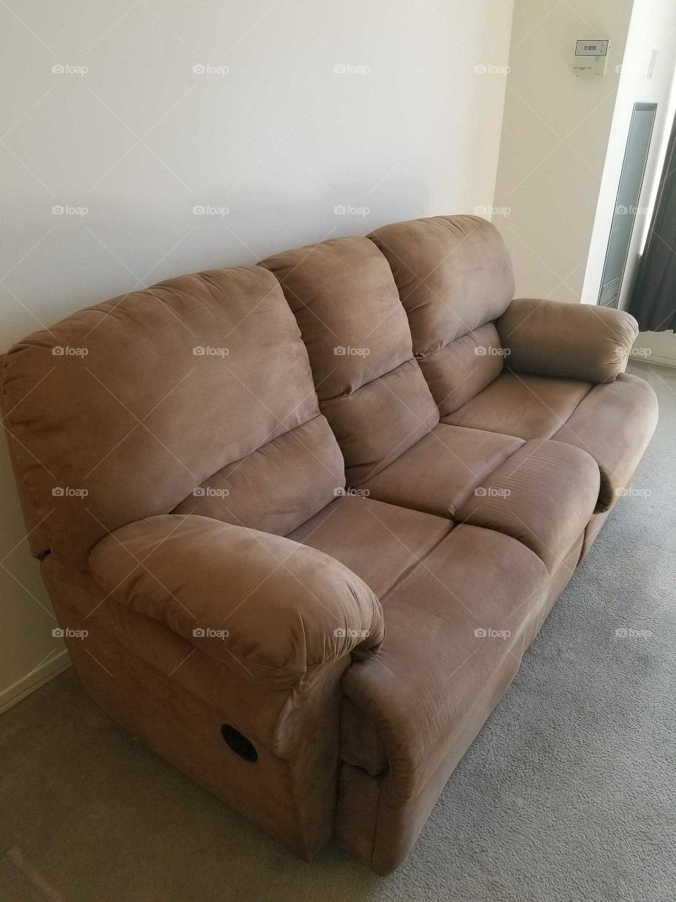 comfy reclining sofa