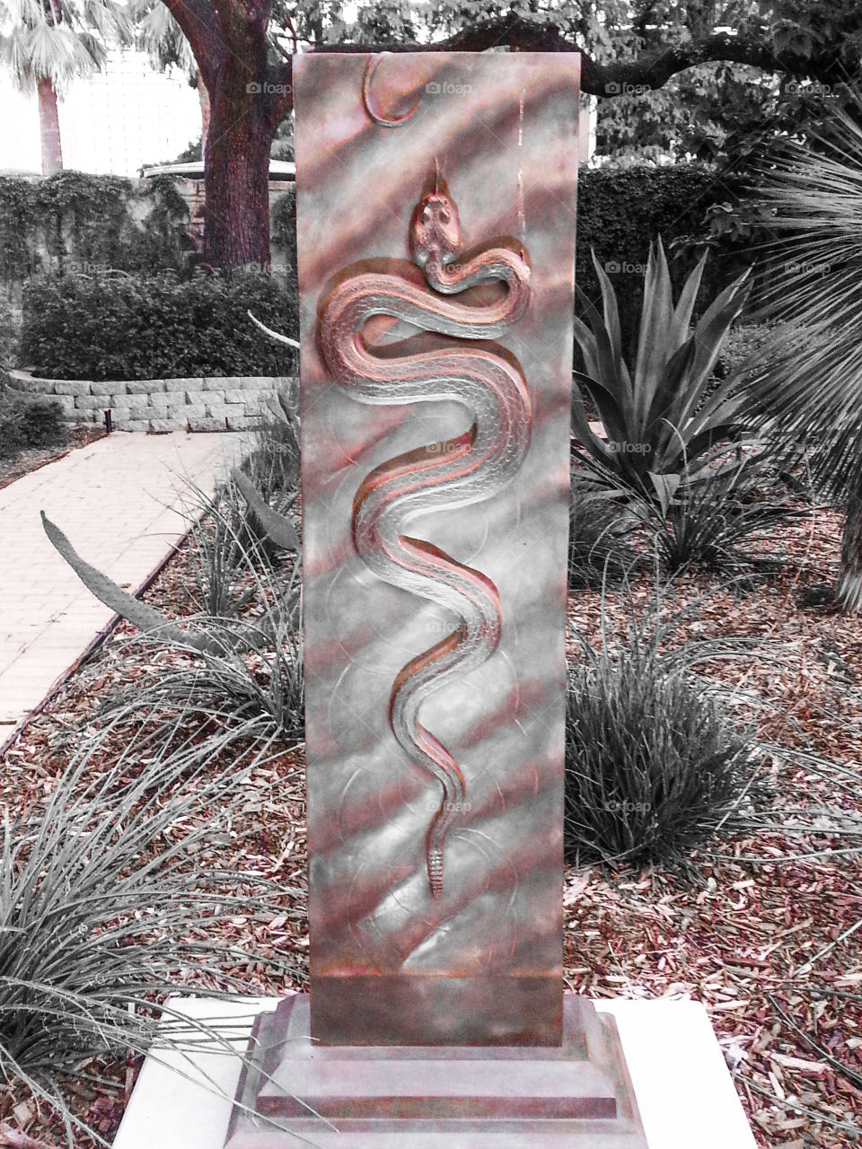 Serpent relief
