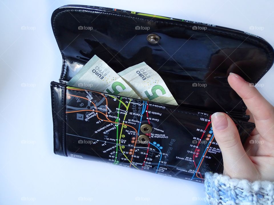 Money in a wallet