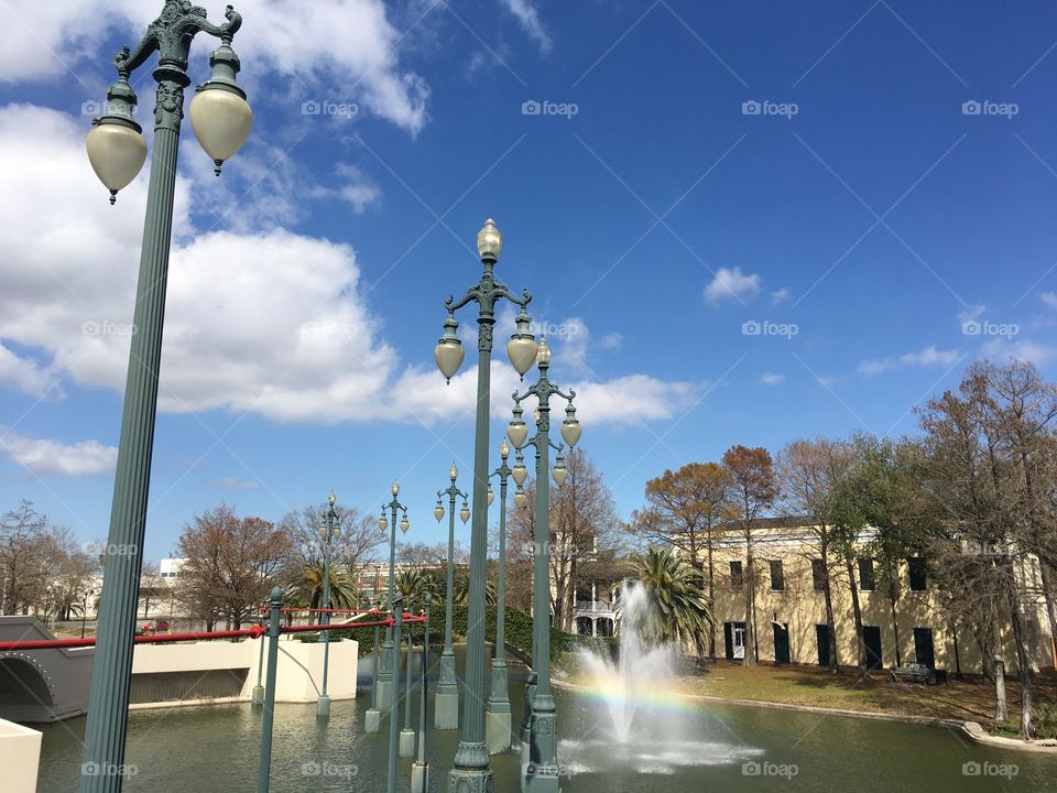 Louis Armstrong park in New Orleans.