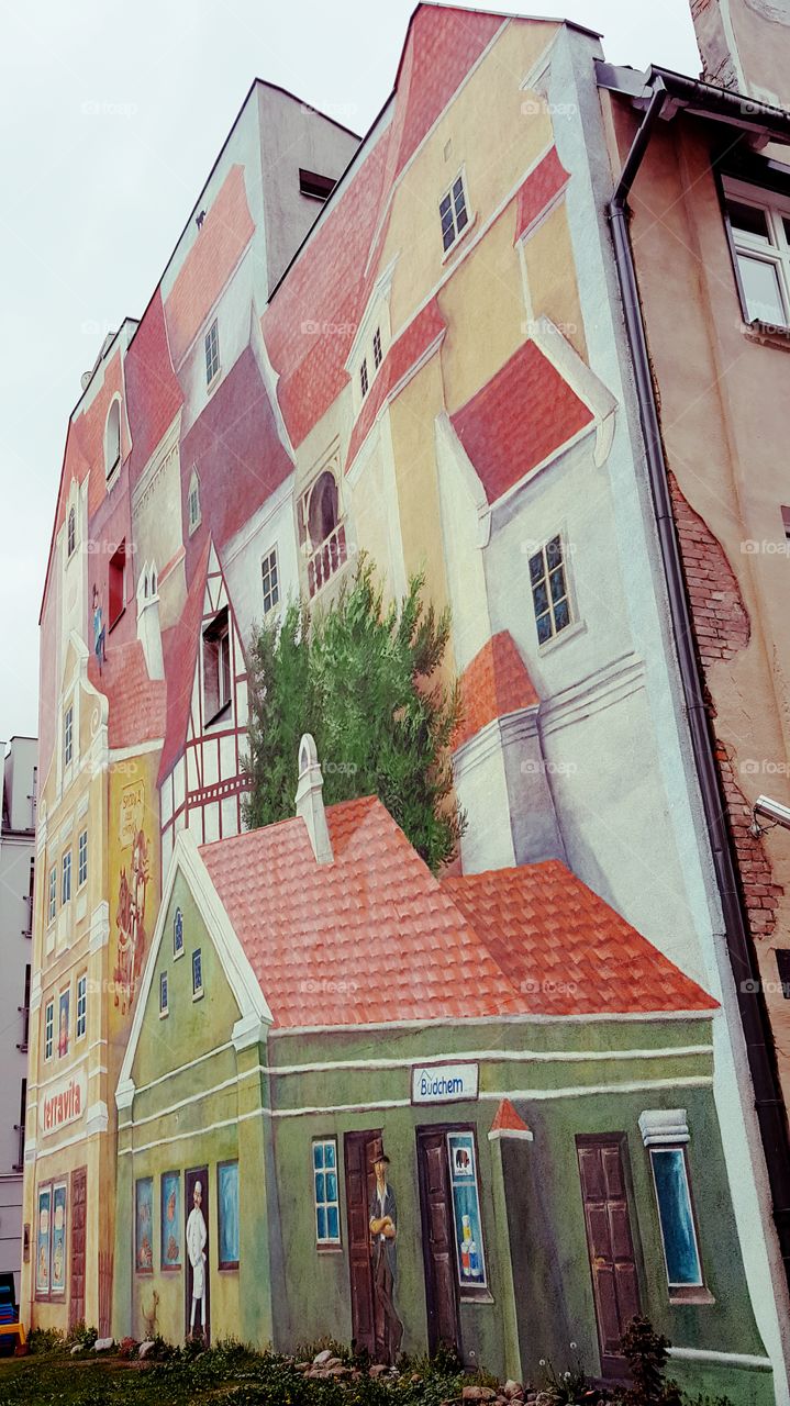 city mural