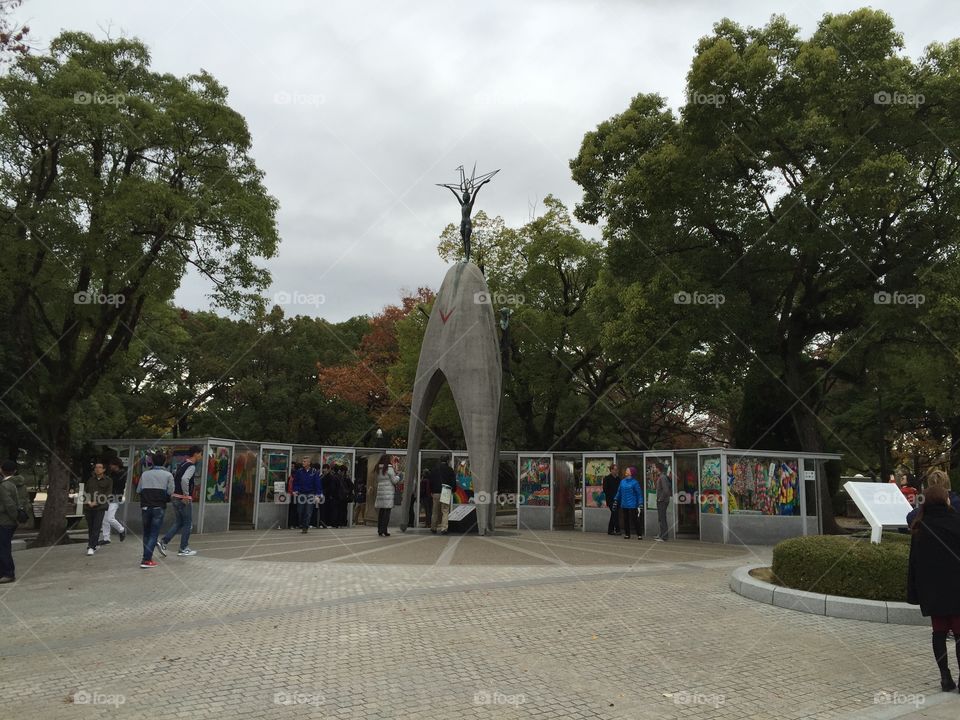 Hiroshima peace park
