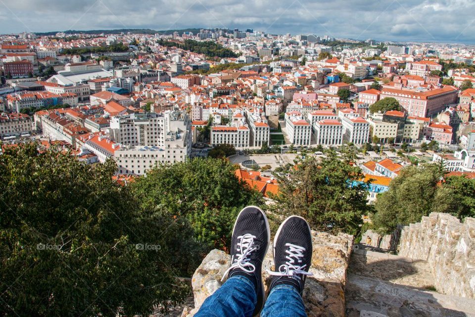 Feet in Lisbon 