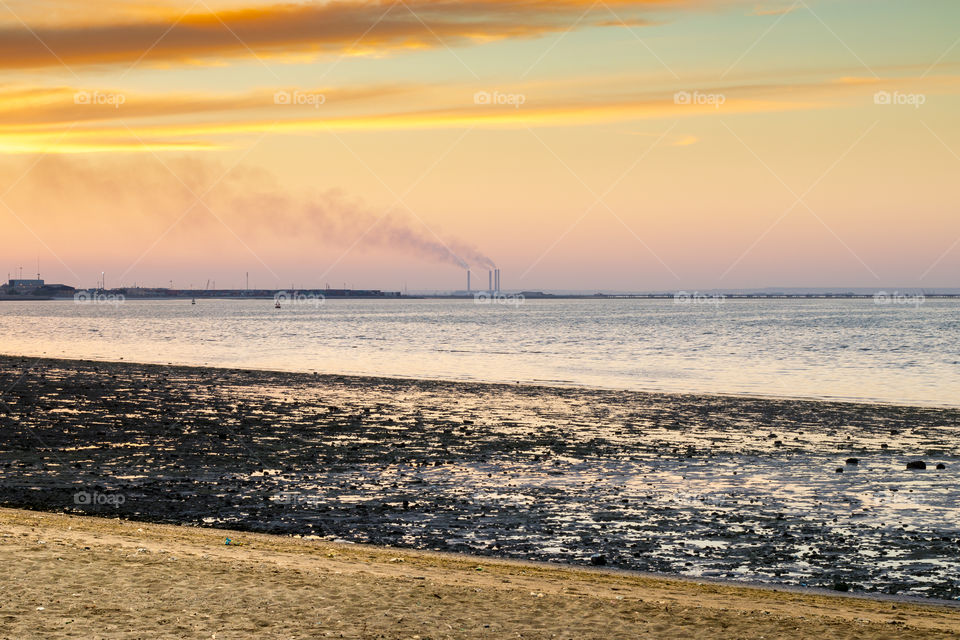 Water, Beach, Sea, Sunset, Landscape