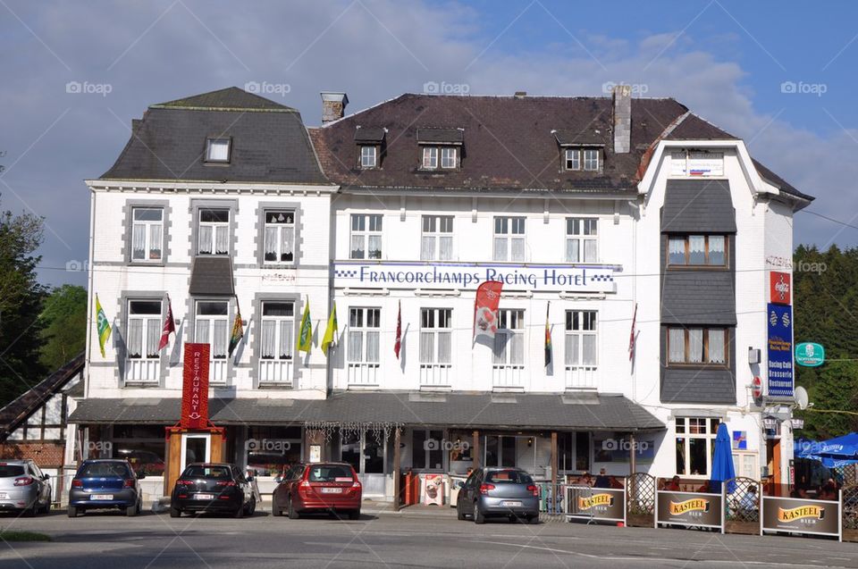 Francorchaps Racing Hotel.