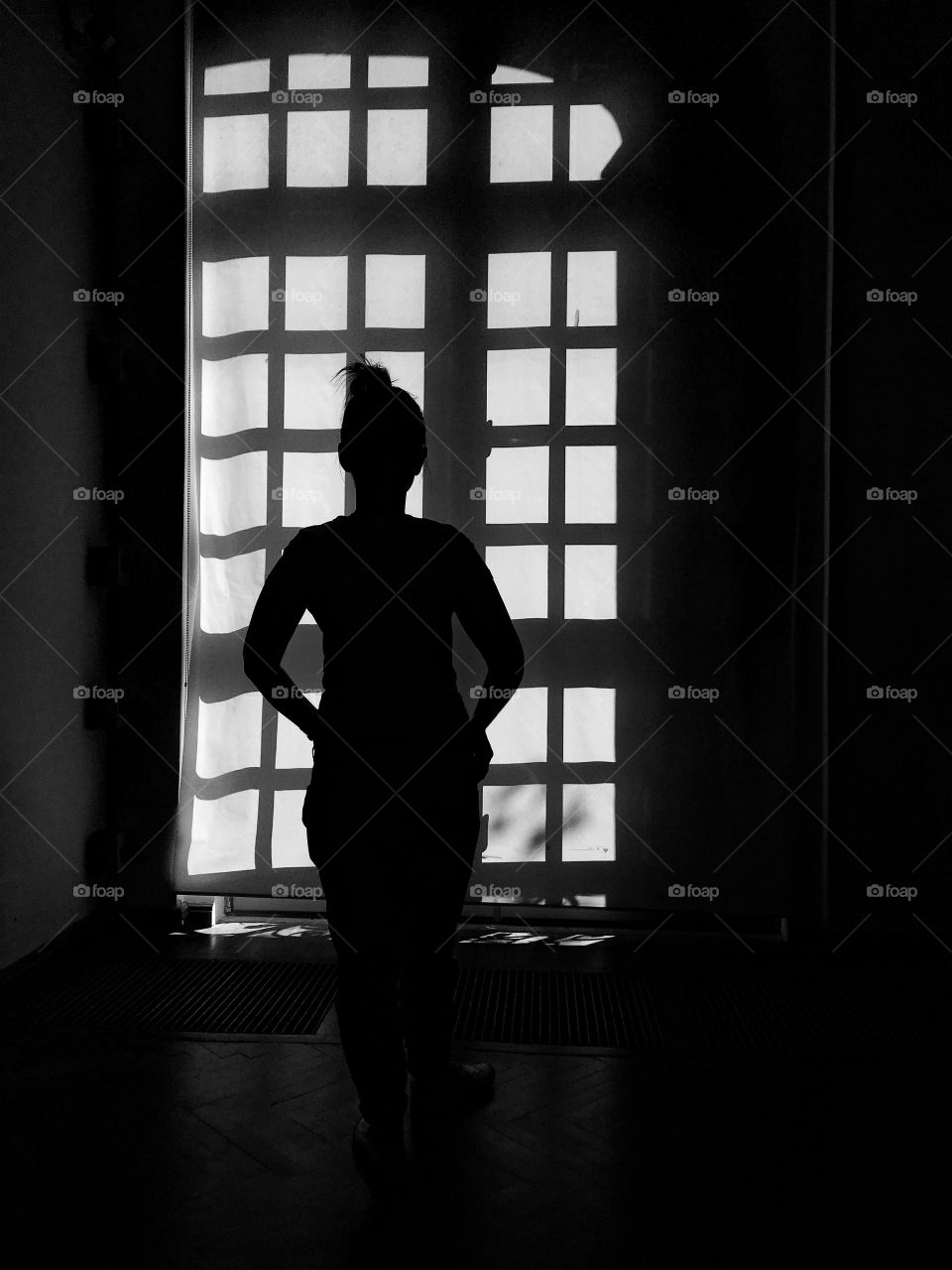 People, Silhouette, Shadow, Indoors, Woman