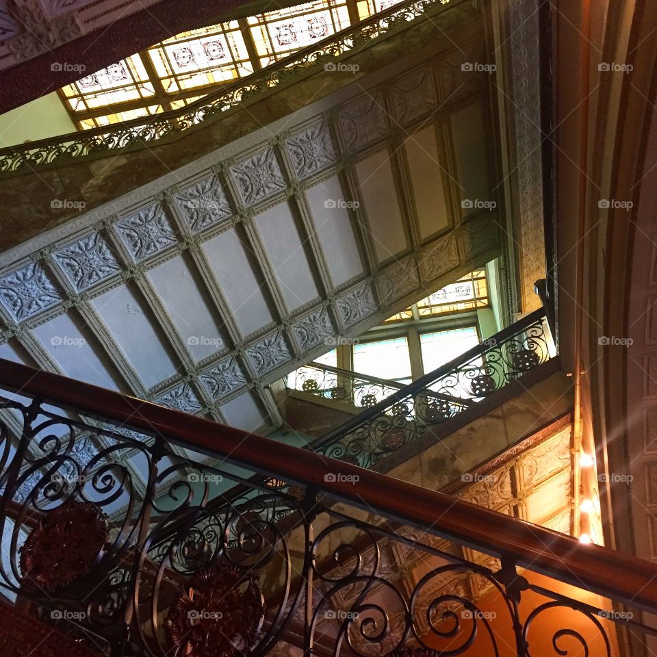 Decorative stairwell 