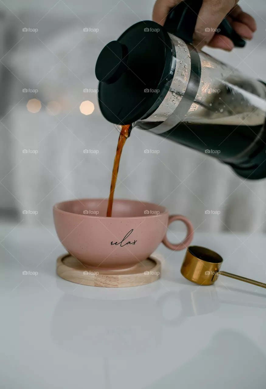 Black coffee
