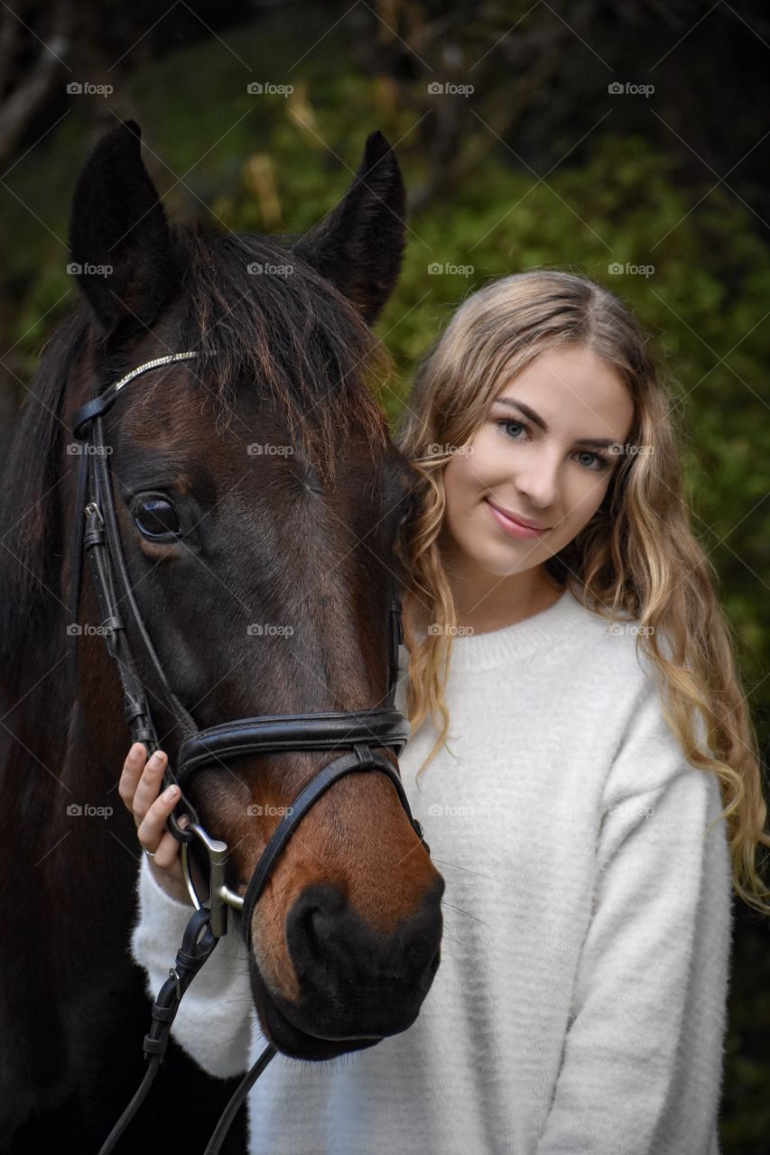 Horse and rider bond❤️