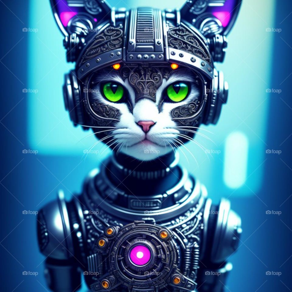 Futuristic Cat 🐱