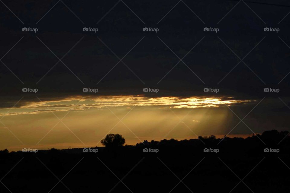 sunset in Ukraine