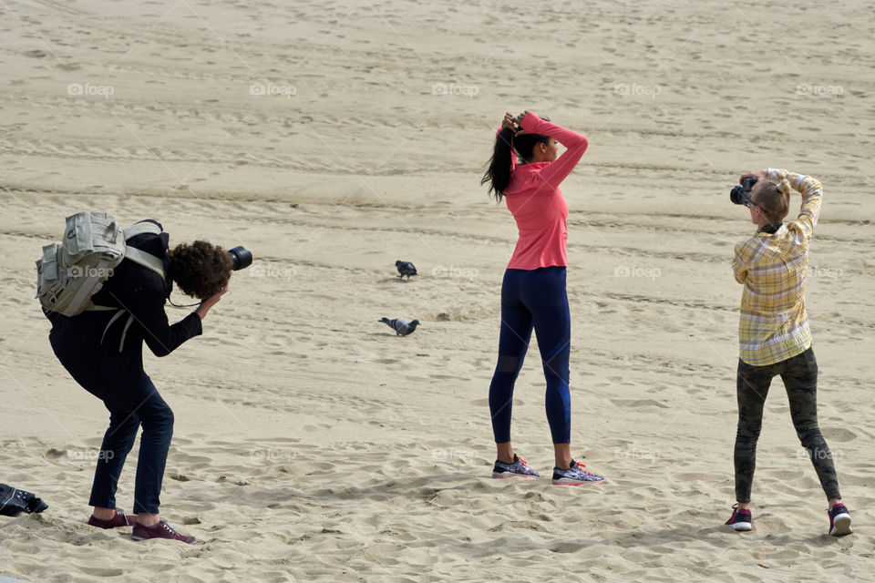 Sand, Competition, Man, Boy, Beach