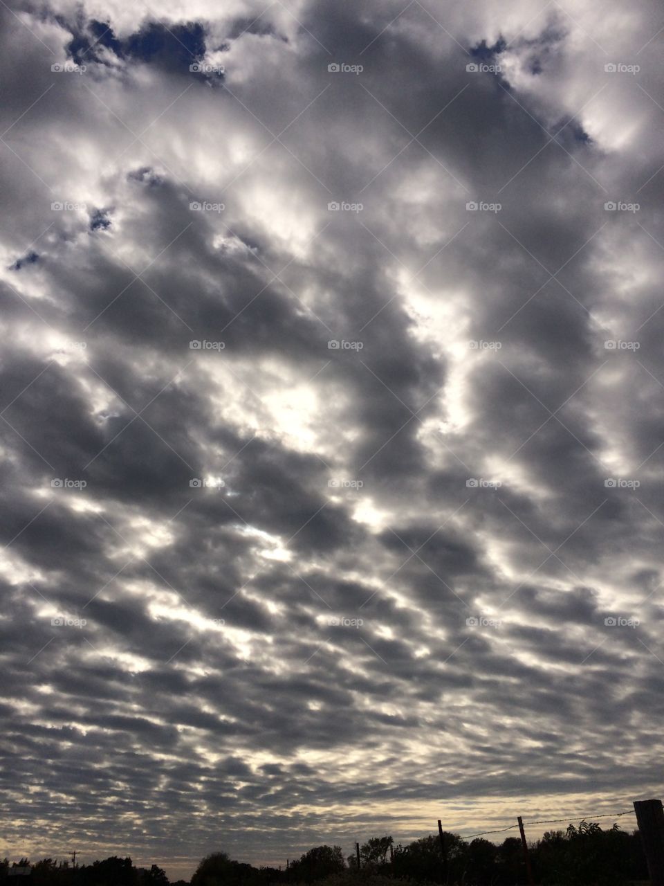 Cloud before thunderstorm . Interesting clouds
