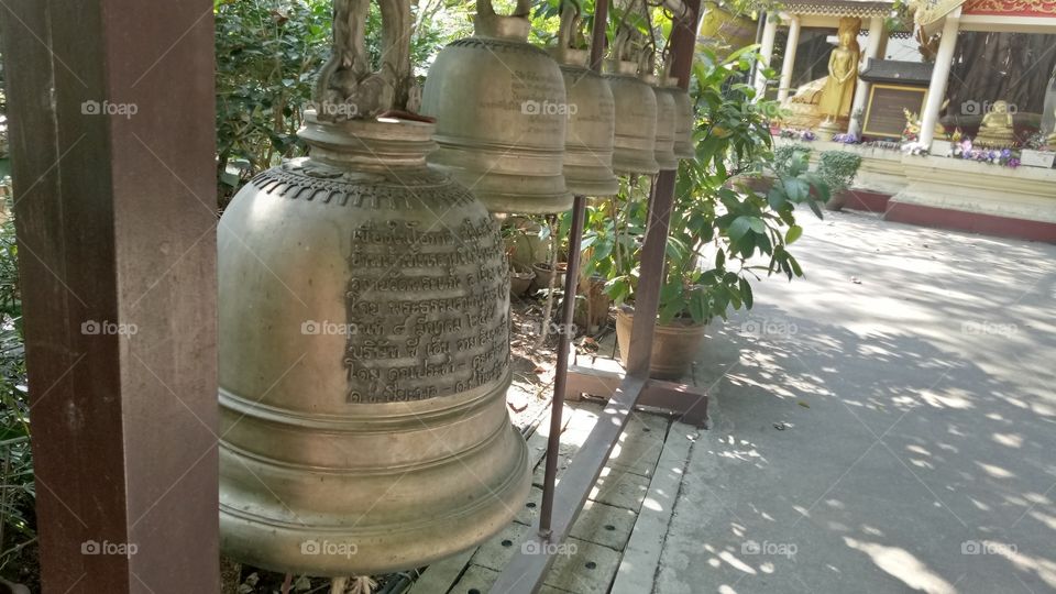 Bell in the temple @Thailand