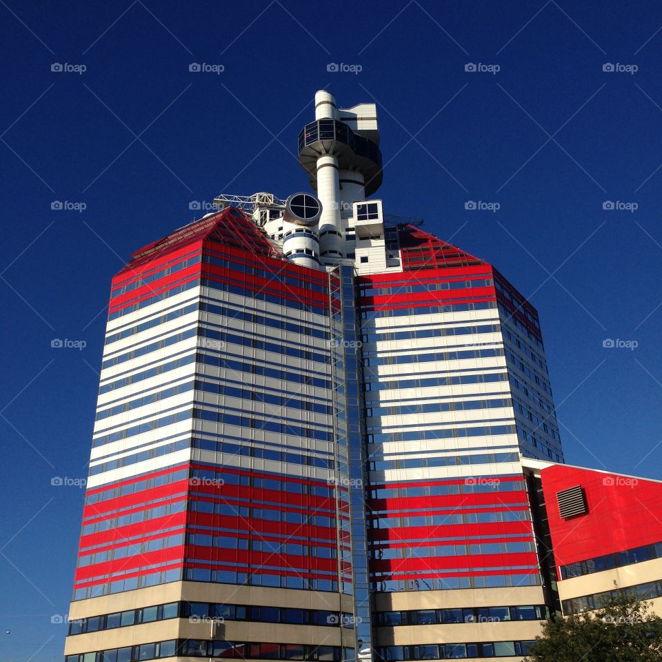 The Lipstick. This building in Gothenburg Sweden is called Läppstiftet, in english: the Lipstick. 