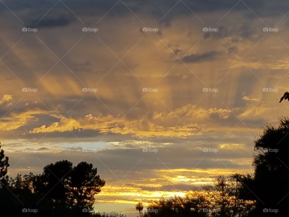 Sunset, Dawn, No Person, Sun, Landscape