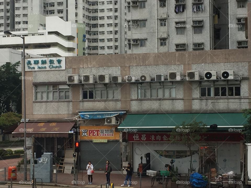 Hong Kong Mongkok Urban,  Church and Petcare in one Building