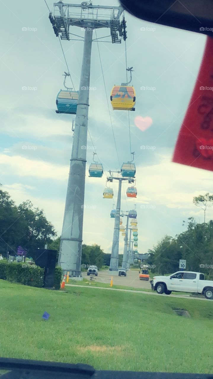 So cool to see me above us like this 