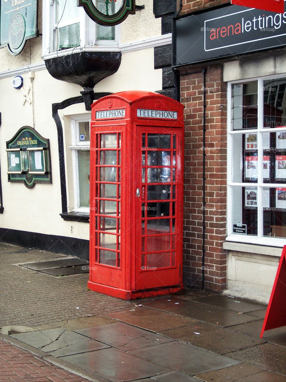 British Telephone Box