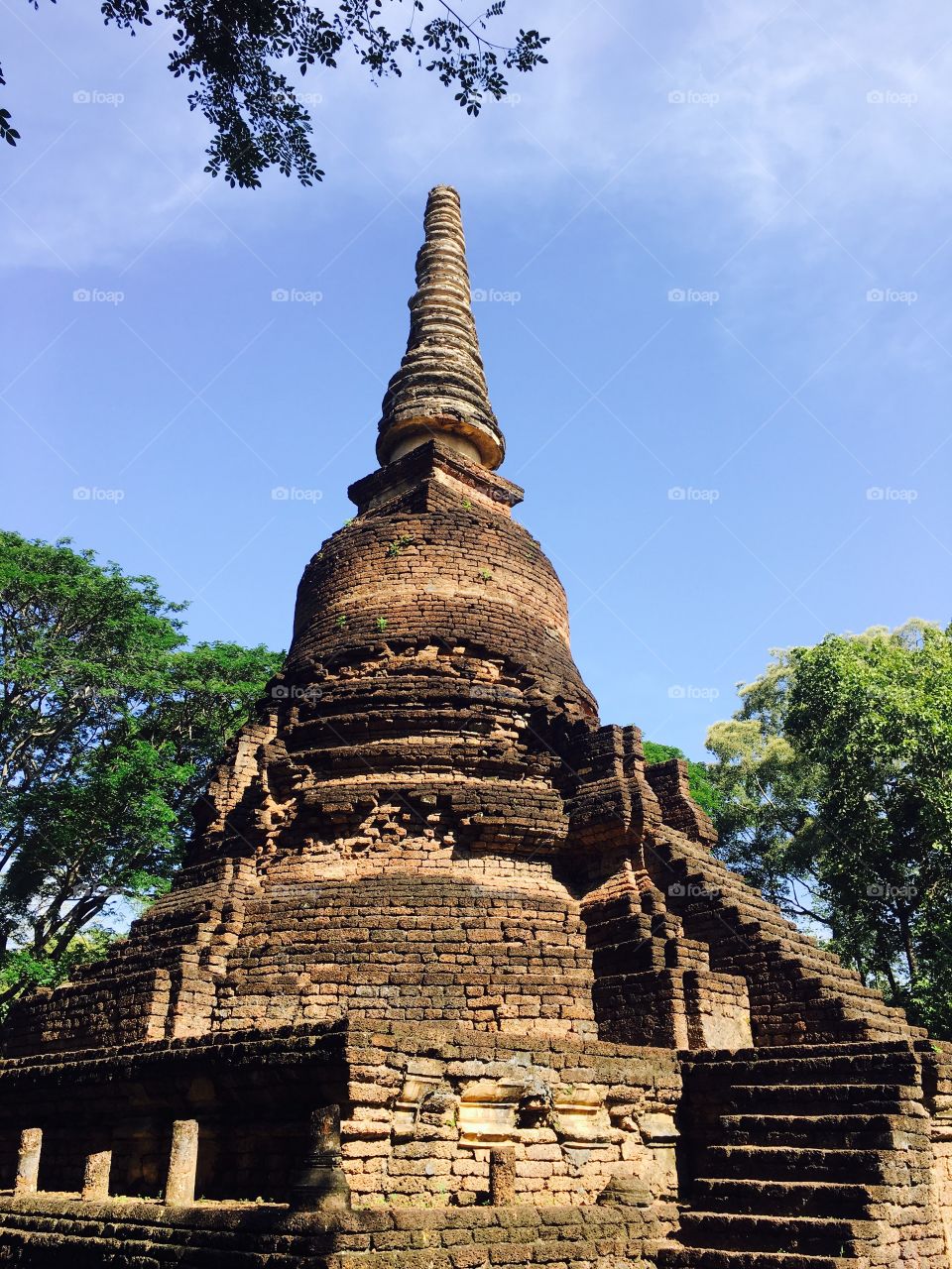 Wat nang phaya temple in Sukhothai, Thailand 