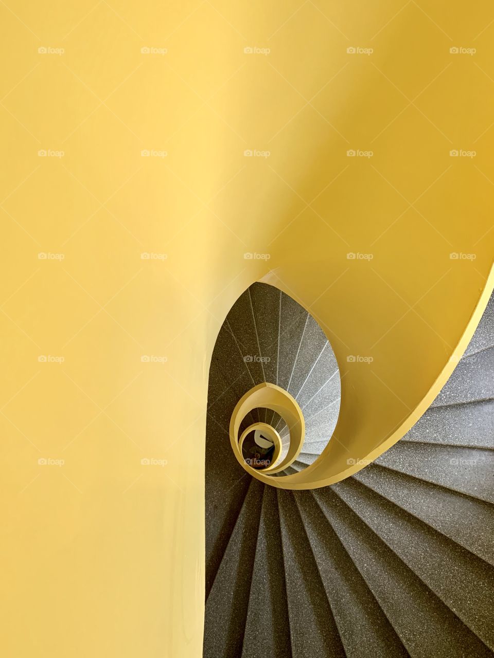 Yellow stairs
