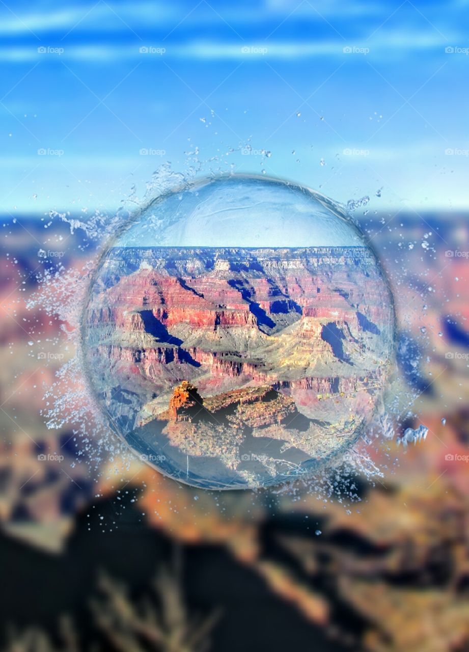 vacation at the Grand Canyon south rim