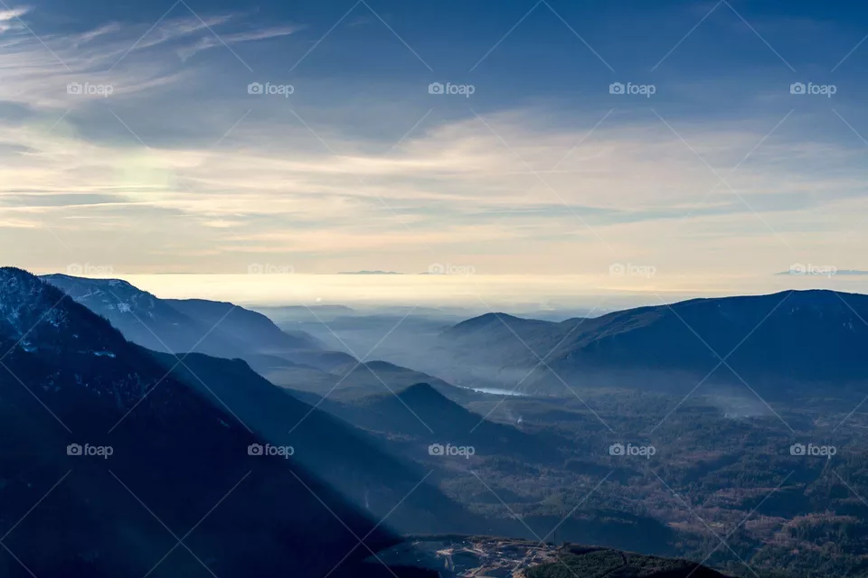Landscape of mountain