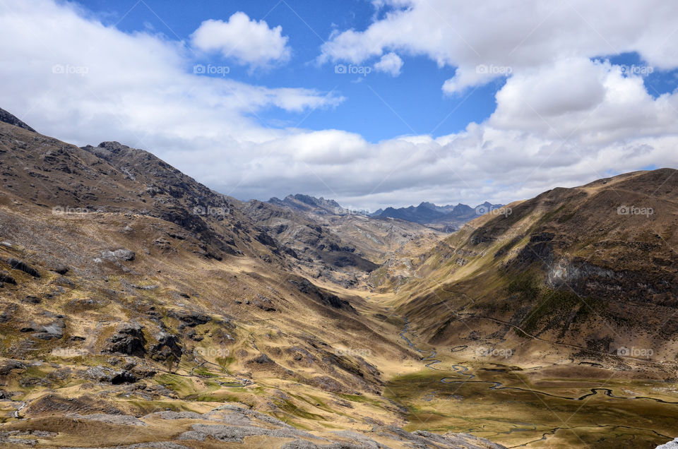 Canta 4000 m high Peru