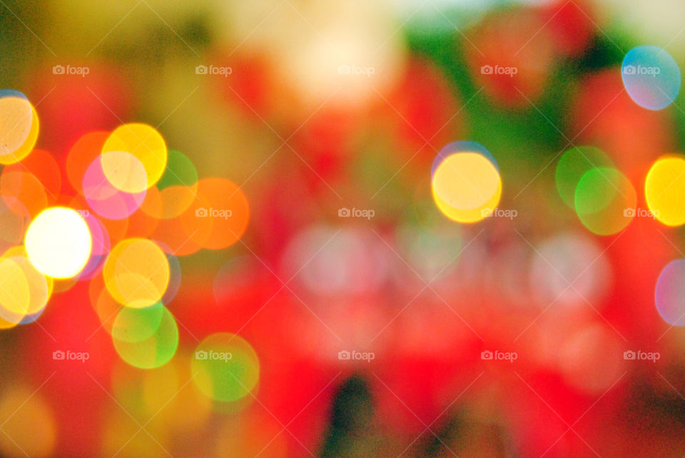 Bokeh lights, blurred lights, beautiful background