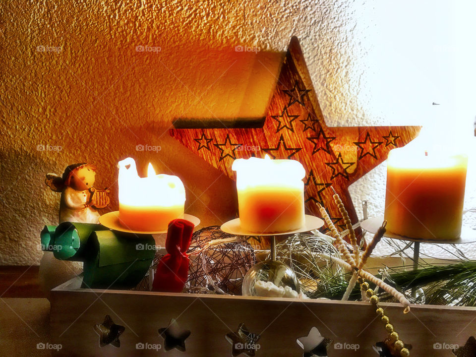 Winter feelings in a warm and pleasant atmosphere 