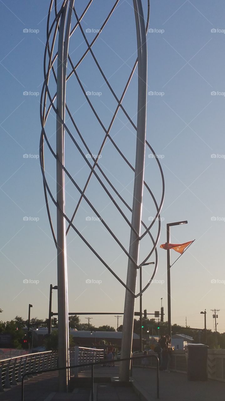 Architecture. Down by the river