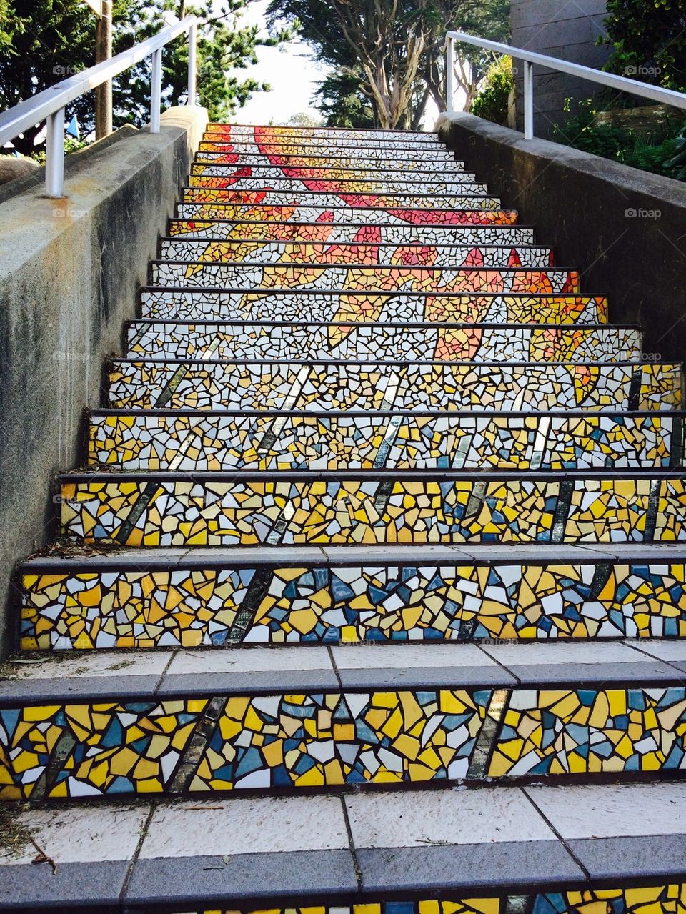 Mosaic steps