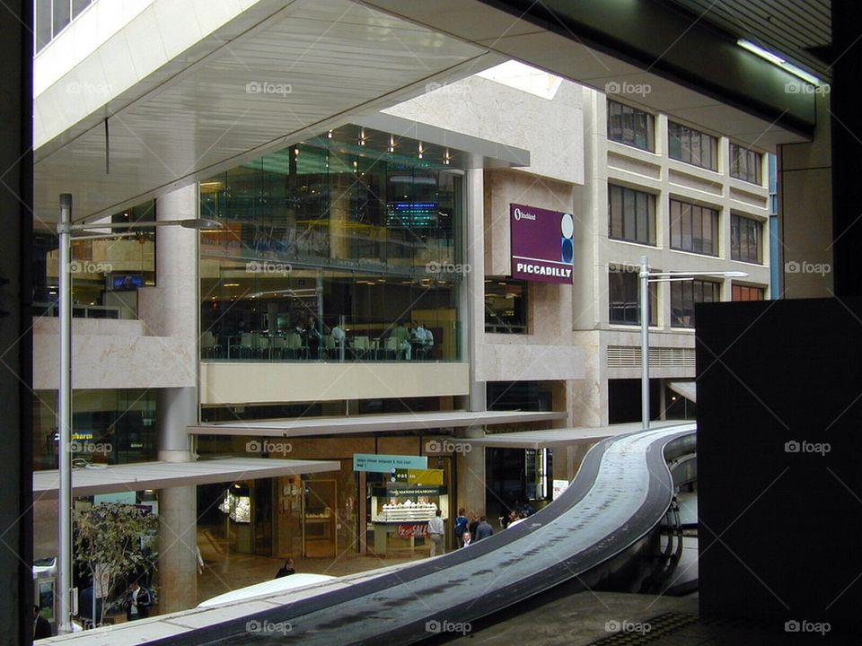 SYDNEY, AUSTRALIA PICCADILLY MONORAIL STATION